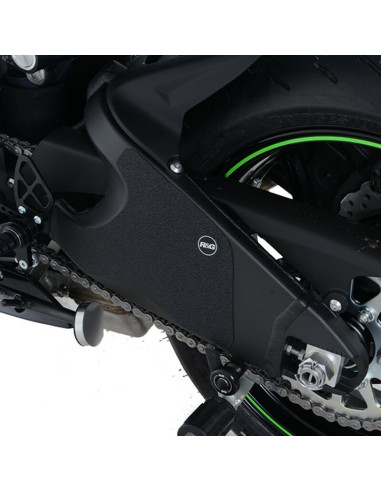 Kit protection de bras oscillant R&G RACING noir (2 pièces) Kawasaki Ninja ZX-6R