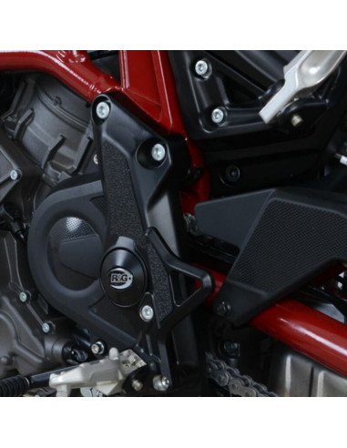 Adhésif anti-frottement R&G RACING noir 2 pièces Indian FTR1200/1200S