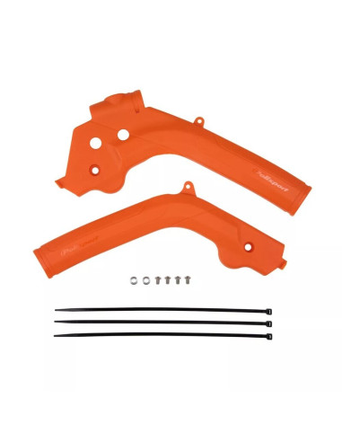 Protection de cadre POLISPORT orange KTM/Husqvarna