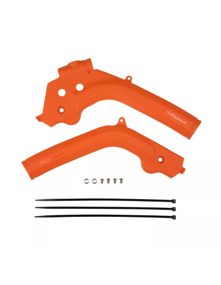 Protection de cadre POLISPORT orange KTM/Husqvarna