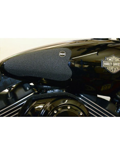 Kit grip de réservoir R&G RACING 2 pièces noir Harley Davidson Street 500