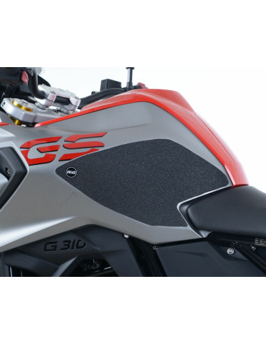 Kit grip de réservoir R&G RACING 2 pièces noir BMW G310GS Kit grip de réservoir R&G RACING 2 pièces noir BMW G310GS
