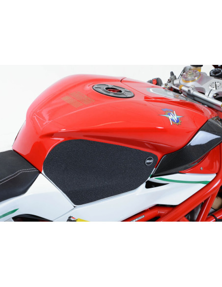 Kit grip de réservoir R&G RACING 2 pièces noir MV Agusta F4RR Kit grip de réservoir R&G RACING 2 pièces noir MV Agusta F4RR