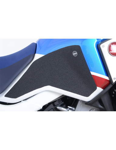 Kit grip de réservoir R&G RACING 2 pièces noir Honda CRF1000L Africa Twin