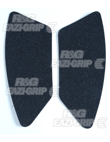 Kit grip de réservoir R&G RACING 2 pièces noir Kawasaki ZX6R