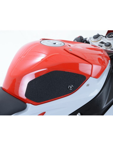 Kit grip de réservoir R&G RACING 2 pièces noir BMW S1000RR