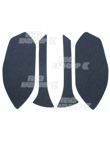 Kit grip de réservoir R&G RACING 4 pièces noir BMW S1000RR