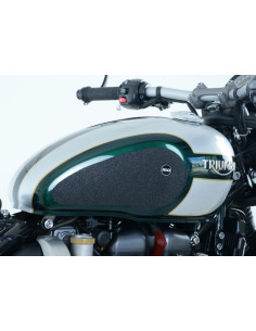 Kit grip de réservoir R&G RACING 2 pièces noir Triumph Bonneville Bobber 2