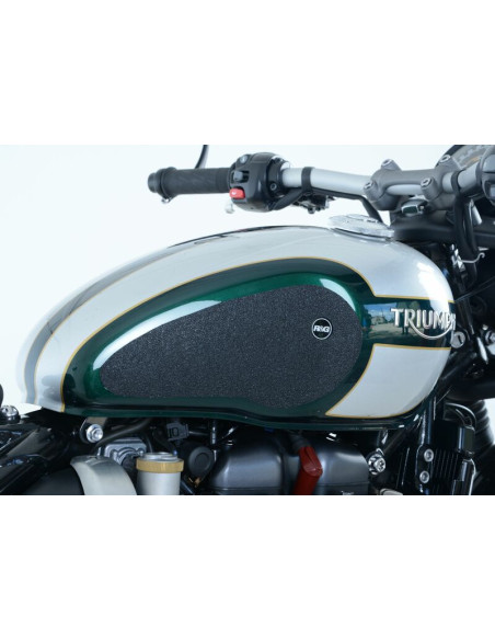 Kit grip de réservoir R&G RACING 2 pièces noir Triumph Bonneville Bobber Kit grip de réservoir R&G RACING 2 pièces noir Triumph Bonneville Bobber