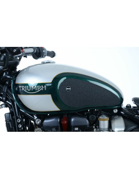 Kit grip de réservoir R&G RACING 2 pièces noir Triumph Bonneville Bobber Kit grip de réservoir R&G RACING 2 pièces noir Triumph Bonneville Bobber