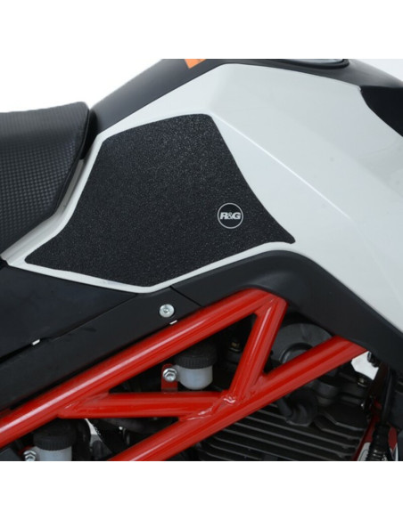 Kit grip de réservoir R&G RACING 2 pièces translucide Benelli TNT 125