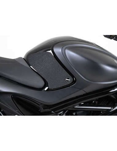 Kit grip de réservoir R&G RACING 2 pièces noir Suzuki Gladius