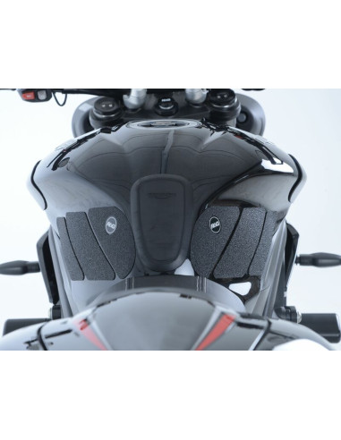 Kit grip de réservoir R&G RACING translucide (6 pièces) Triumph
