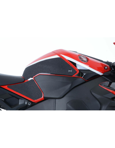 Kit grip de réservoir R&G RACING 4 pièces noir Honda CBR1000RR SP