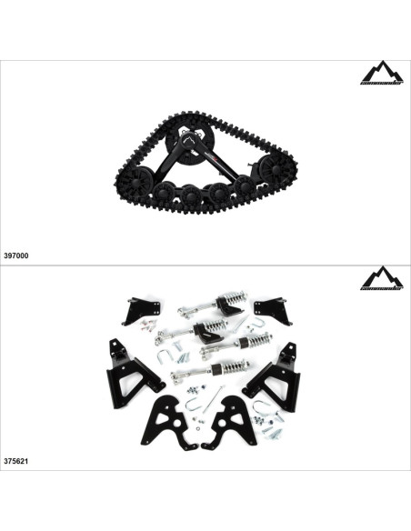 Kit chenilles KIMPEX Commander WS4 Polaris Sportsman 550/850 Kit chenilles KIMPEX Commander WS4 Polaris Sportsman 550/850