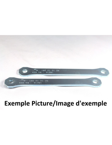 Kit de rabaissement de selle TECNIUM construction 5 + 8 - Kawasaki ER6N