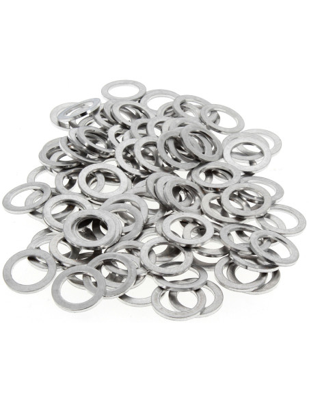 Rondelles alu BIHR 12x18x1,5mm 100 pièces