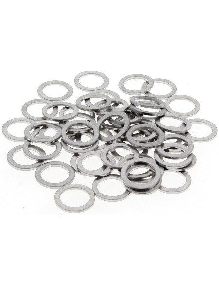 Rondelles alu BIHR 14x20x1,5mm 50 pièces