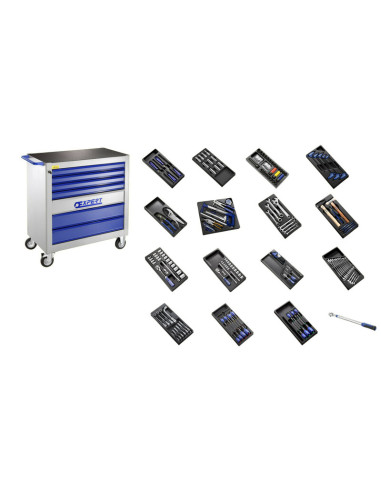 Servante XL équipée EXPERT 250 outils - 7 tiroirs