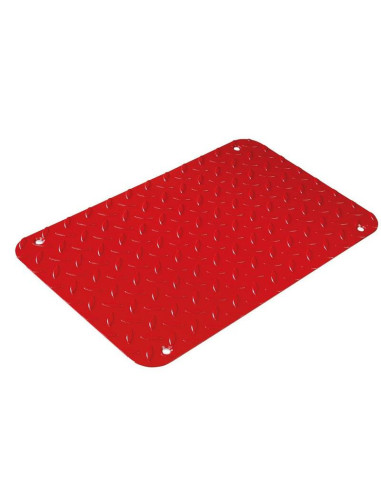 Plaque antidérapante BIKE LIFT 550x340mm rouge