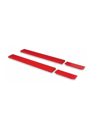 Extensions latérales BIKE LIFT standard rouge 220x30cm pour MAX 516 / ABSOLUTE 756 Gate - SW-756