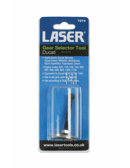 Outil sélecteur de vitesse LASER TOOLS Ducati Outil sélecteur de vitesse LASER TOOLS Ducati