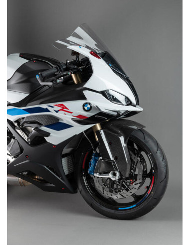 Garde-boue avant LIGHTECH avec prises d'air pour étriers de freins - carbone