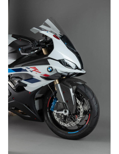 Garde-boue avant LIGHTECH avec prises d'air pour étriers de freins - carbone