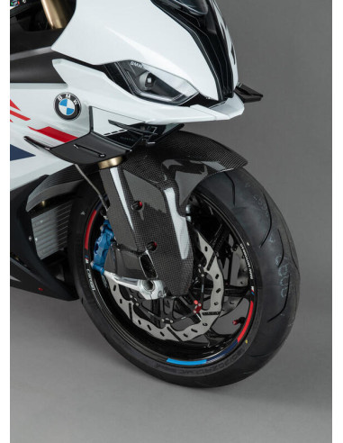 Garde-boue avant LIGHTECH avec prises d'air pour étriers de freins - carbone