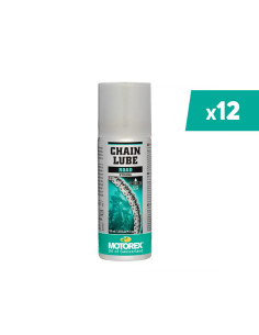 Lubrifiant chaîne MOTOREX Chainlube Road Strong - spray 56ml x12