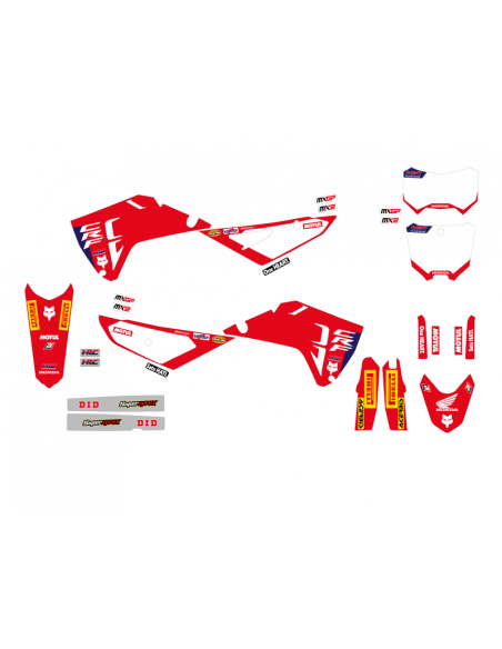Kit déco BLACKBIRD Replica Team HRC Honda