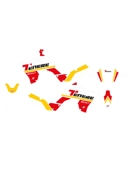 Kit déco BLACKBIRD Rally Ride - rouge