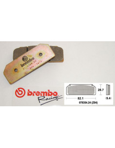 Plaquettes de frein BREMBO UPGRADE métal fritté - 07835424 2