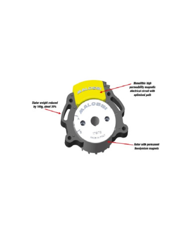 MALOSSI MHR Team II Rotor interne d'allumage pour scooters Yamaha Minarelli