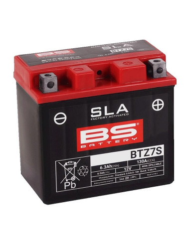 Batterie BS BATTERY SLA sans entretien activé usine - BTZ7S