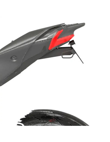 Support de plaque R&G RACING - noir