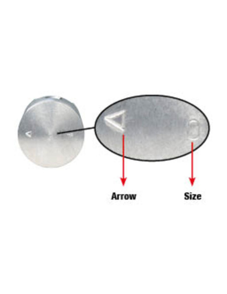 MALOSSI piston axe ø 12 seg.2 rect. 0