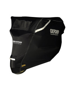 Housse de protection extérieur OXFORD Protex Stretch noir - moto / scooter - S 2