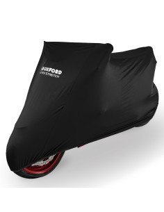 Housse de protection intérieur OXFORD Protex Stretch noir - moto / scooter - S