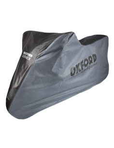 Housse de protection intérieur OXFORD Dormex noir/argent - moto / scooter - XL 2
