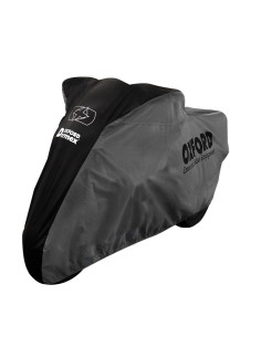 Housse de protection intérieur OXFORD Dormex noir/argent - moto / scooter - S 2