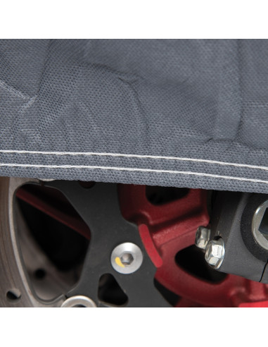 Housse de protection intérieur OXFORD Dormex noir/argent - moto / scooter - S