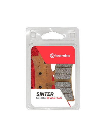 Plaquettes de frein BREMBO métal fritté - 07BB3792