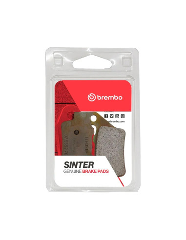 Plaquettes de frein BREMBO métal fritté - 07BB0265