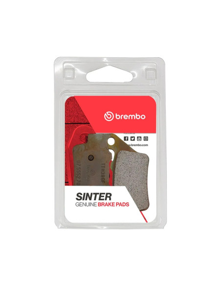 Plaquettes de frein BREMBO métal fritté - 07BB0265