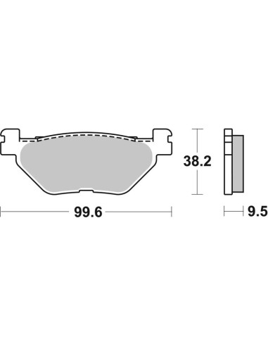 Plaquettes de frein BREMBO carbone céramique - 07YA3908 Plaquettes de frein BREMBO carbone céramique - 07YA3908