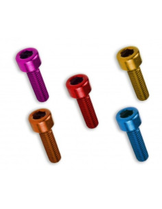 V PARTS screw allen w/cilindrica M6x30 Red