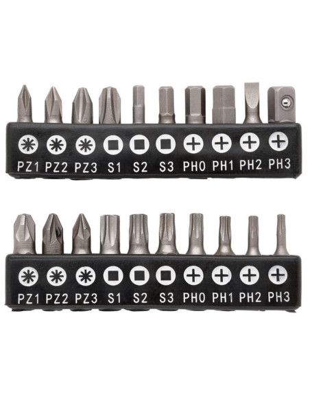 Jeu de douilles et d'embouts métriques DRAPER HI-TORQ® - 1/4" (40 pièces)