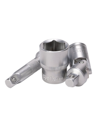 Jeu de douilles et d'embouts métriques DRAPER HI-TORQ® - 1/4" (40 pièces)