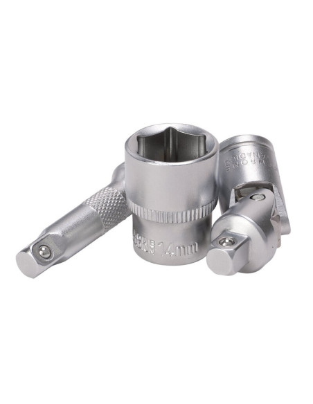 Jeu de douilles et d'embouts métriques DRAPER HI-TORQ® - 1/4" (40 pièces)